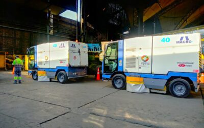 Entrega de 2 barredoras M40 a Almacén de Concentrados